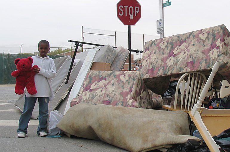 Evicted exhibit photo