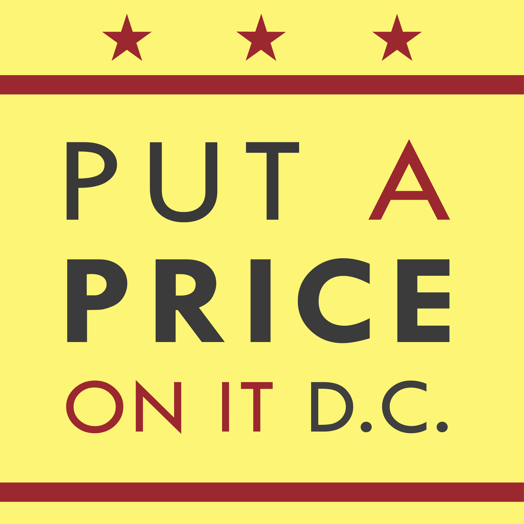 put a price on it DC logo