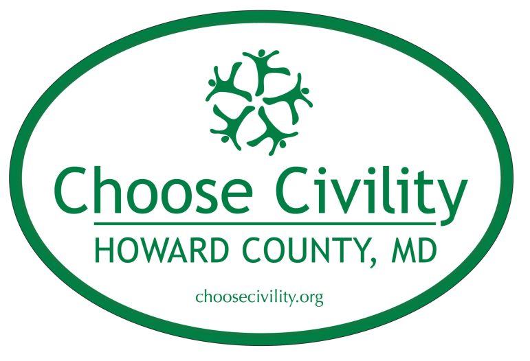 graphic reading choose civility howard county MD
