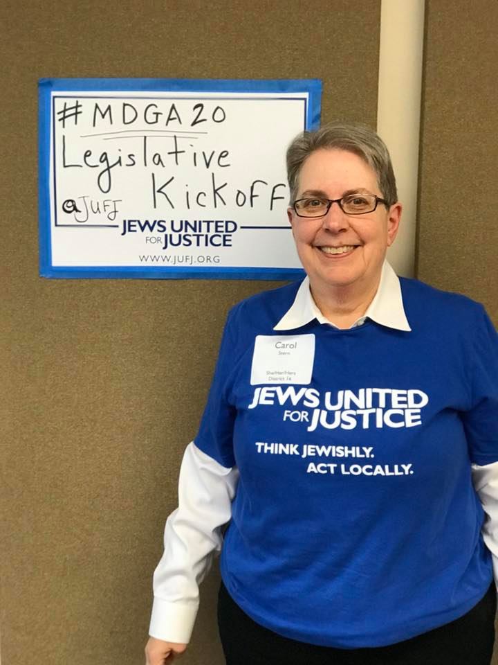 Carol Stern at the 2020 Statewide Legislative Kickoff