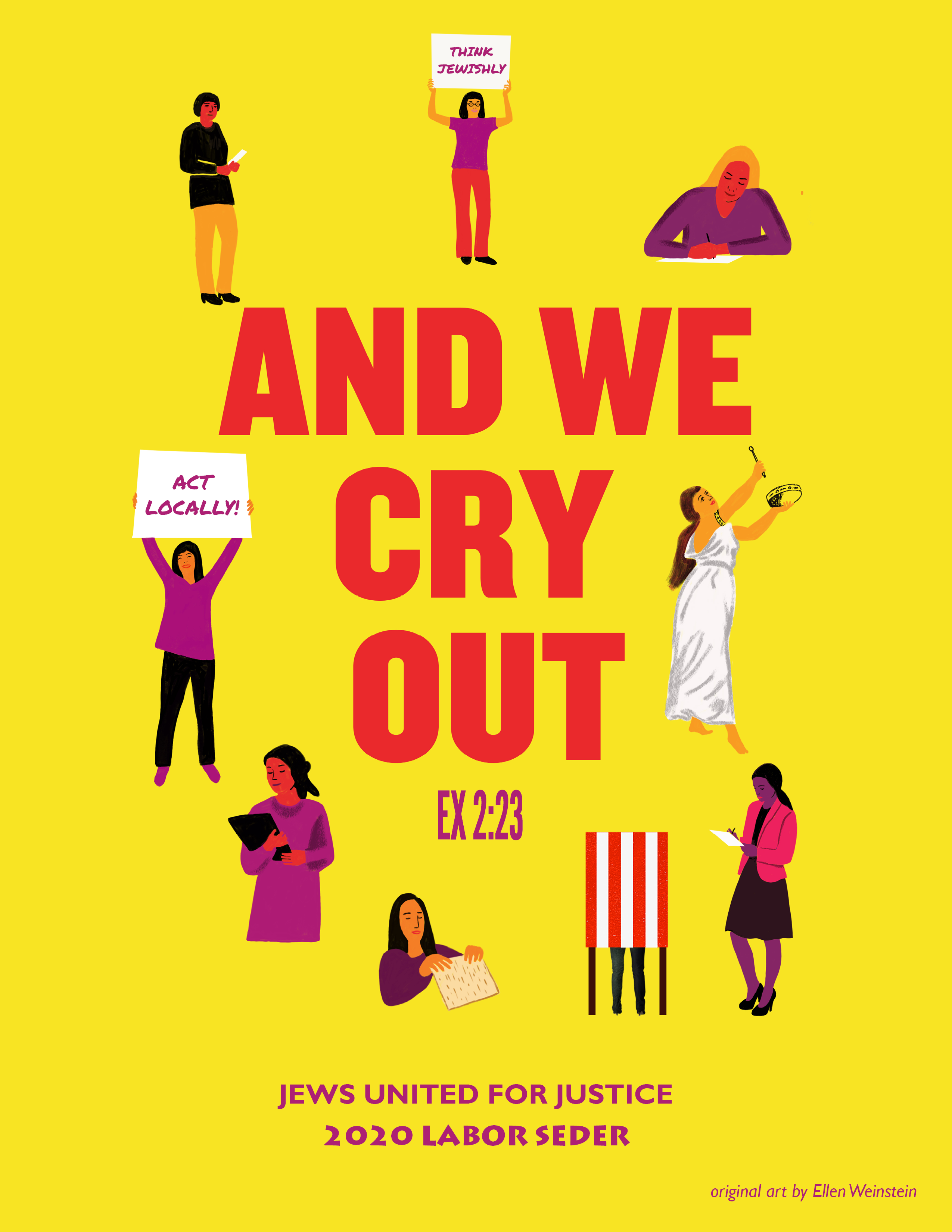 Women taking political actions. And We Cry Out: Ex 2:23