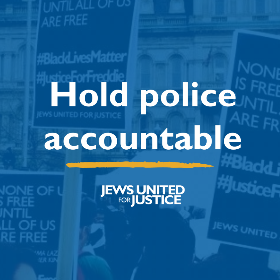 Hold police accountable