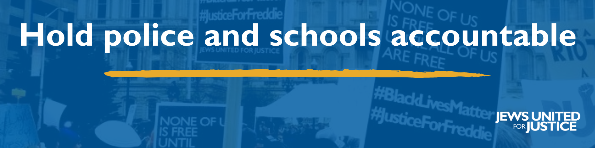 Hold police and schools accountable