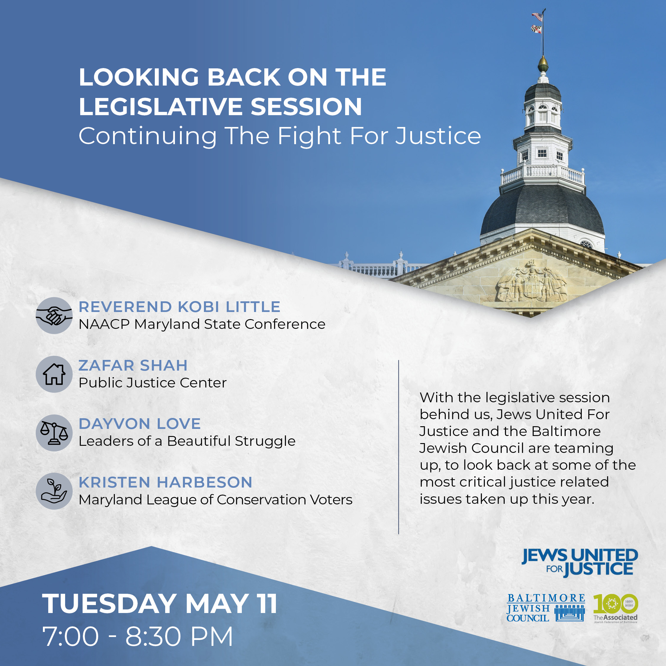 Looking back on the legislative session: continuing the fight for justice