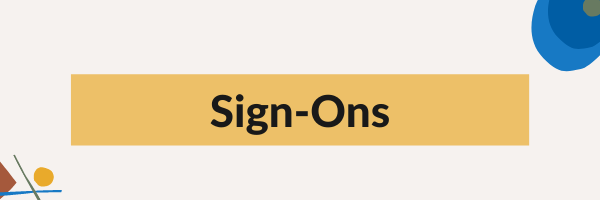 Sign-Ons graphic