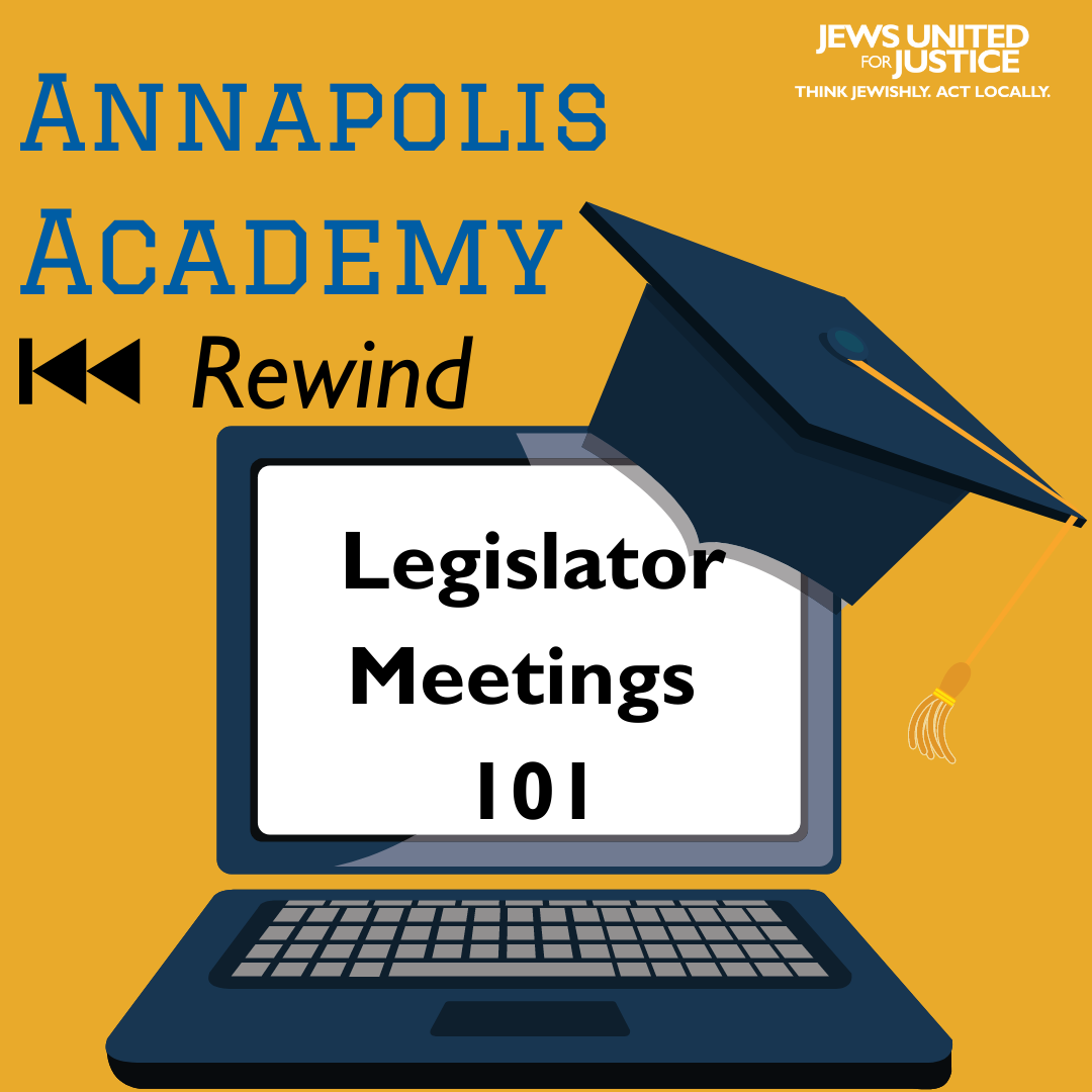 Annapolis Academy Rewind Legislator Meetings 101 graphic