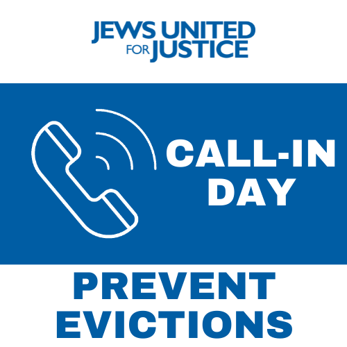 JUFJ Call-in Day: Prevent Evictions