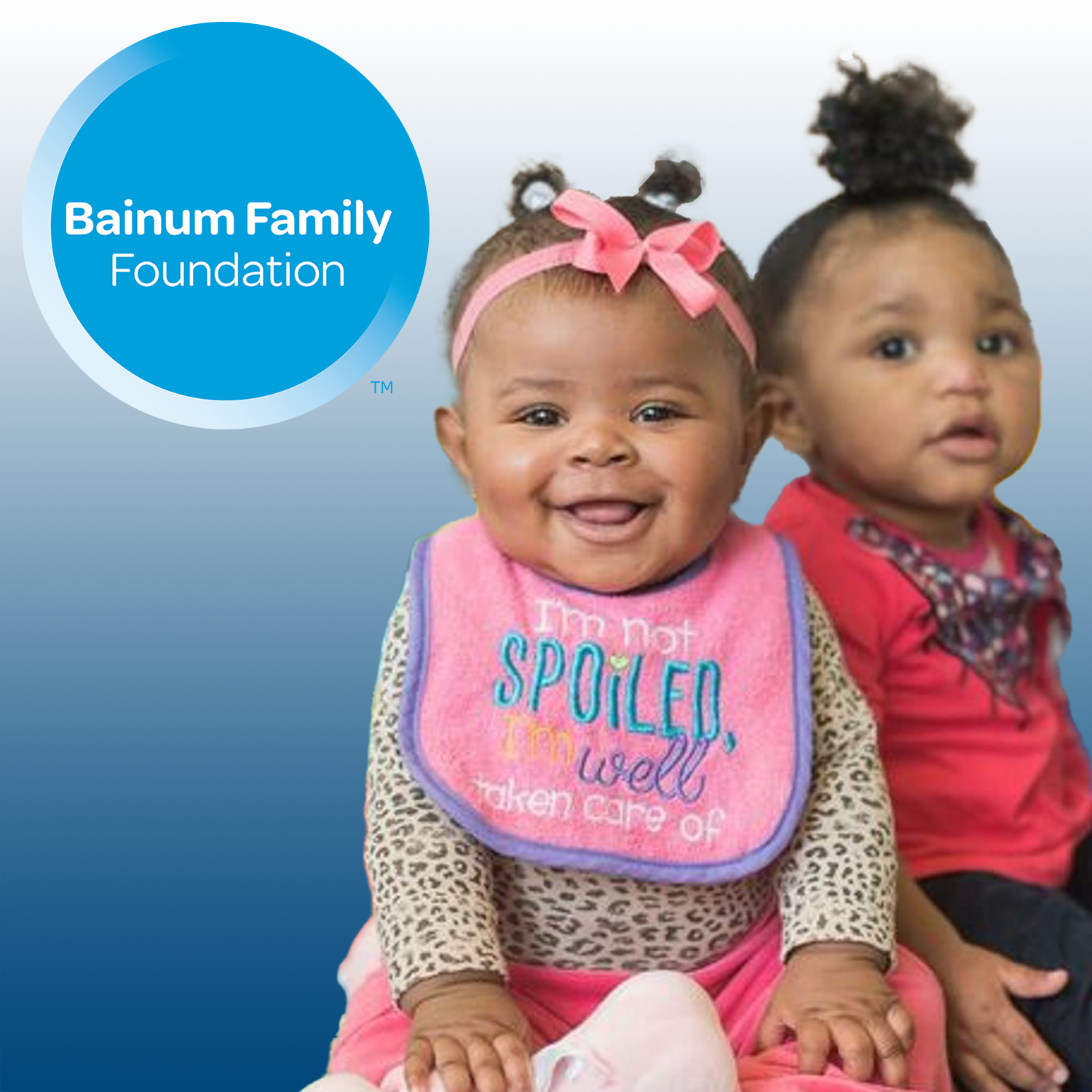 bainum-transparent-with-gradient-square Bainum Family Foundation logo with two cute Black babies