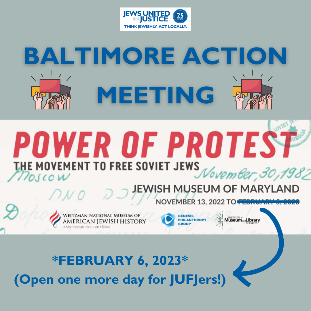 Baltimore Action Meeting: Power of Protest