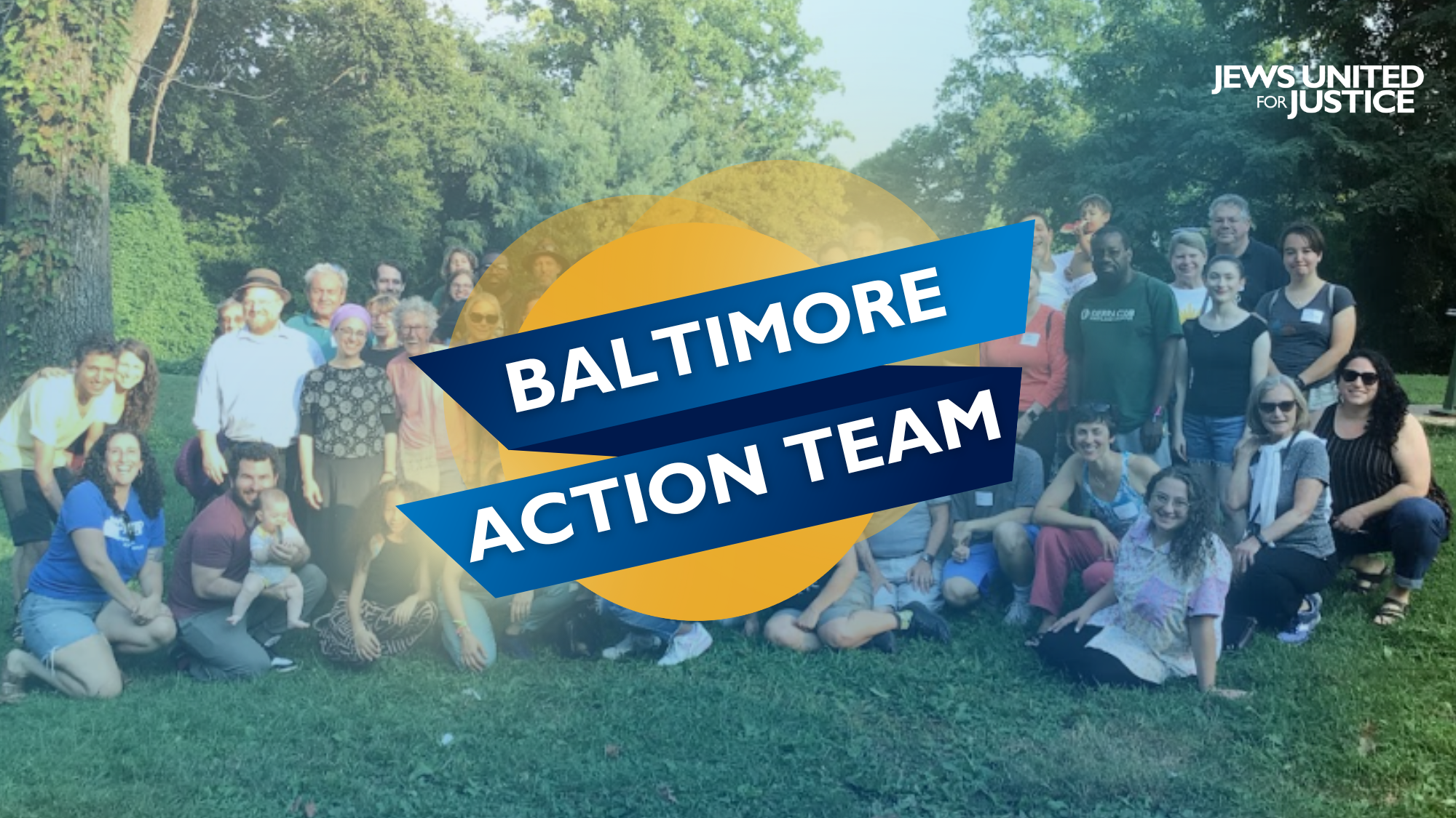 Baltimore Action Team graphic ft. a jufj baltimore group pic!